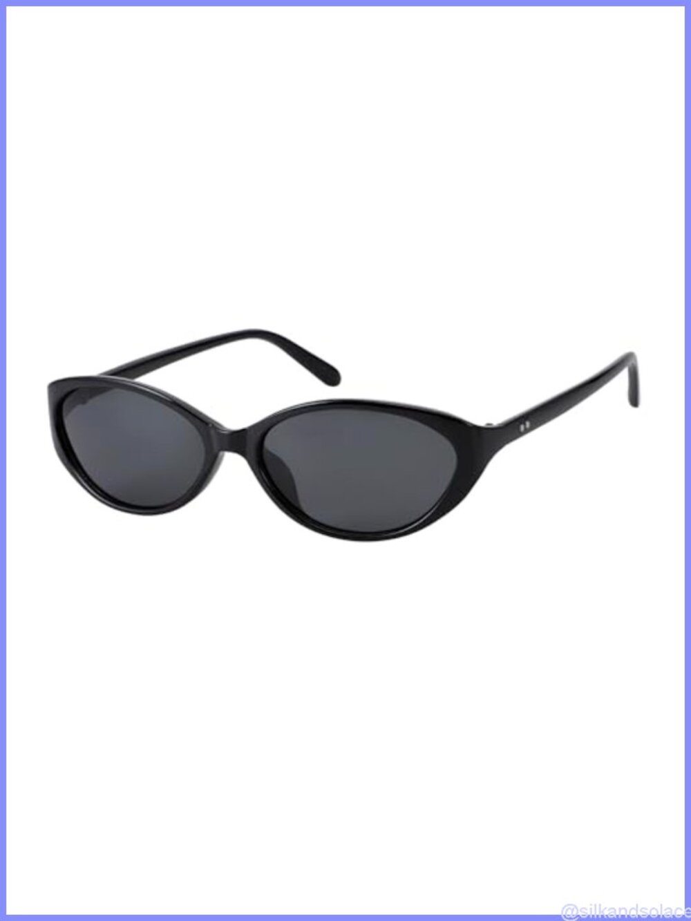 Retro Oval Wrap Sunglasses UV400 Polarized Full-Frame